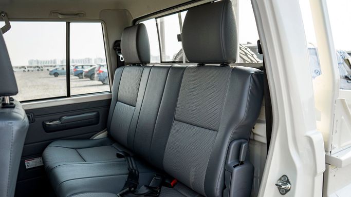 New Toyota Land Cruiser 70 Series Facelift 2, 4.0 l, 2025 in Dubai by Milele, White color. Other | AUTO.AE