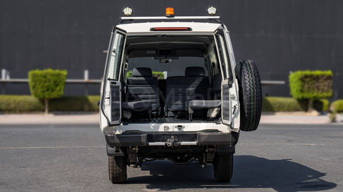 New Toyota Land Cruiser 70 Series Facelift 2, 4.0 l, 2024 in Dubai by Milele, White color. Other | AUTO.AE