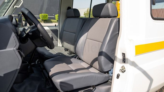 New Toyota Land Cruiser 70 Series Facelift 2, 4.0 l, 2024 in Dubai by Milele, White color. Other | AUTO.AE