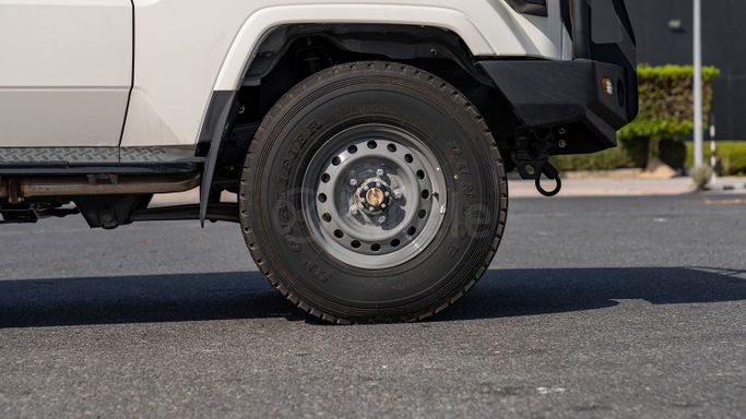 New Toyota Land Cruiser 70 Series Facelift 2, 4.0 l, 2024 in Dubai by Milele, White color. Other | AUTO.AE