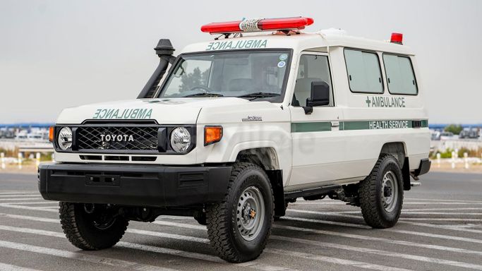 جديدة Toyota Land Cruiser 70 Series تجميل الوجه 2, 4.5 l, 2024 في في دبي من Milele، اللون أبيض. أخرى | AUTO.AE