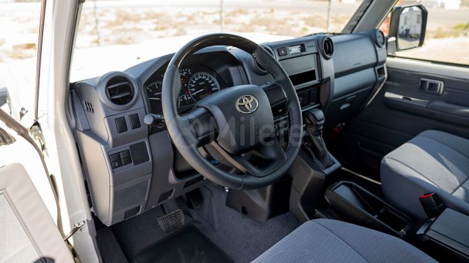 New Toyota Land Cruiser 70 Series Facelift 2, 2.8 l, 2025 in Dubai by Milele, White color. Other | AUTO.AE