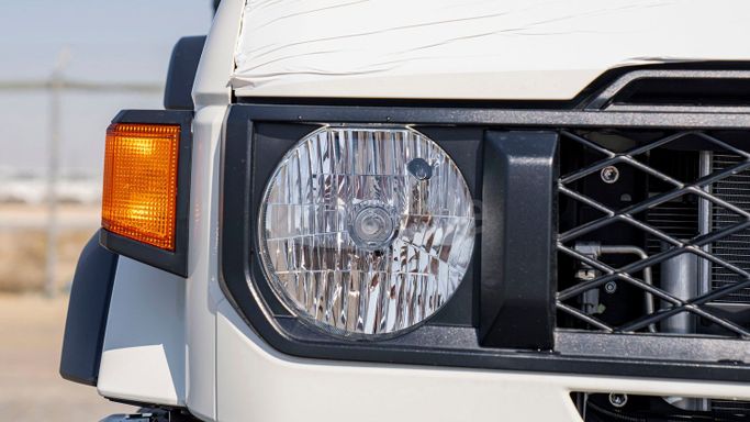 New Toyota Land Cruiser 70 Series Facelift 2, 2.8 l, 2025 in Dubai by Milele, White color. Other | AUTO.AE
