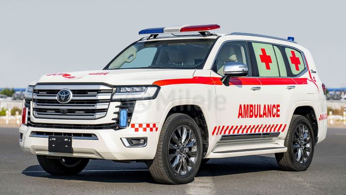 New Toyota Land Cruiser 300 Series, 3.3 l, 2022 in Dubai by Milele, White color. Other | AUTO.AE