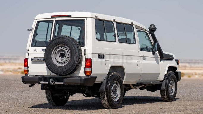 New Toyota Land Cruiser 70 Series Facelift 2, 4.5 l, 2025 in Dubai by Milele, White color. Other | AUTO.AE
