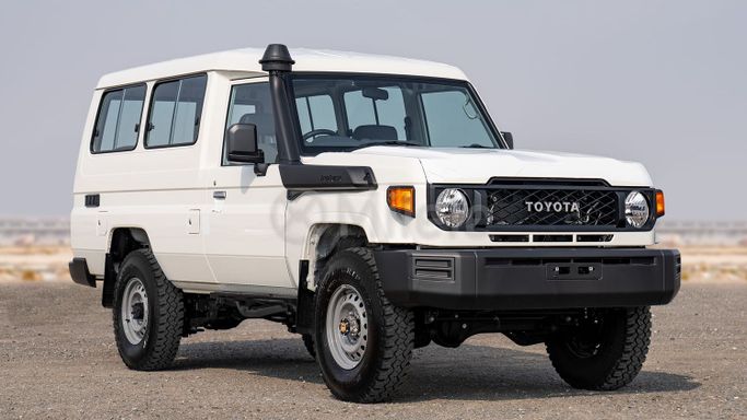 New Toyota Land Cruiser 70 Series Facelift 2, 4.5 l, 2025 in Dubai by Milele, White color. Other | AUTO.AE