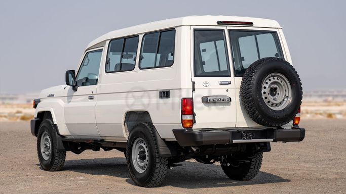 New Toyota Land Cruiser 70 Series Facelift 2, 4.5 l, 2025 in Dubai by Milele, White color. Other | AUTO.AE