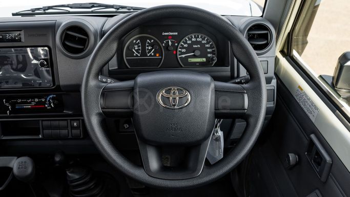 New Toyota Land Cruiser 70 Series Facelift 2, 4.5 l, 2025 in Dubai by Milele, White color. Other | AUTO.AE