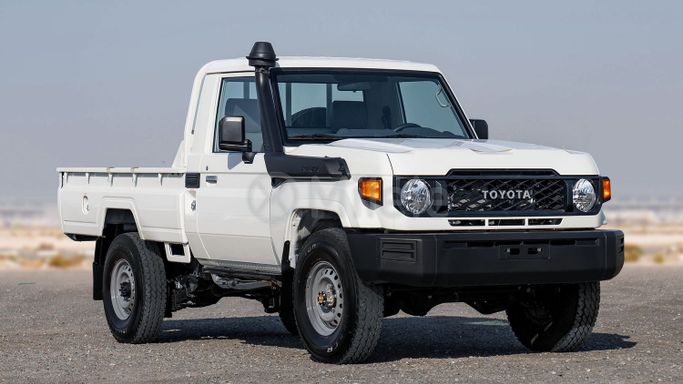 New Toyota Land Cruiser 70 Series Facelift 2, 4.5 l, 2025 in Dubai by Milele, White color. Other | AUTO.AE