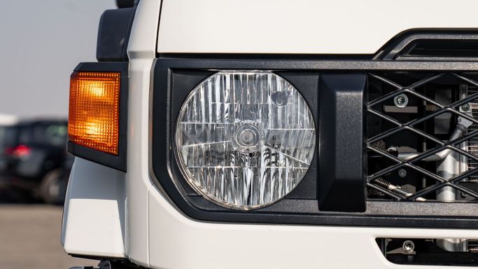 New Toyota Land Cruiser 70 Series Facelift 2, 4.5 l, 2025 in Dubai by Milele, White color. Other | AUTO.AE