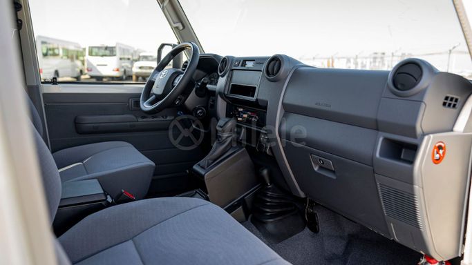 New Toyota Land Cruiser 70 Series Facelift 2, 2.8 l, 2024 in Dubai by Milele, White color. Other | AUTO.AE