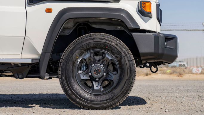 New Toyota Land Cruiser 70 Series Facelift 2, 2.8 l, 2024 in Dubai by Milele, White color. Other | AUTO.AE