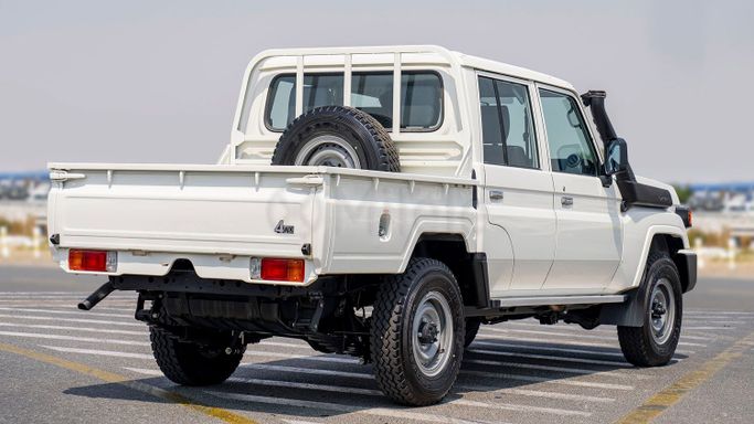 New Toyota Land Cruiser 70 Series Facelift 2, 4.5 l, 2024 in Dubai by Milele, White color. Other | AUTO.AE