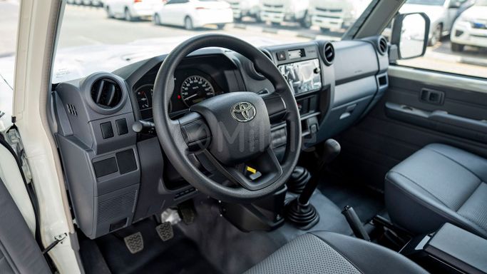 New Toyota Land Cruiser 70 Series Facelift 2, 4.5 l, 2024 in Dubai by Milele, White color. Other | AUTO.AE