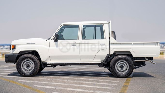 New Toyota Land Cruiser 70 Series Facelift 2, 4.5 l, 2024 in Dubai by Milele, White color. Other | AUTO.AE