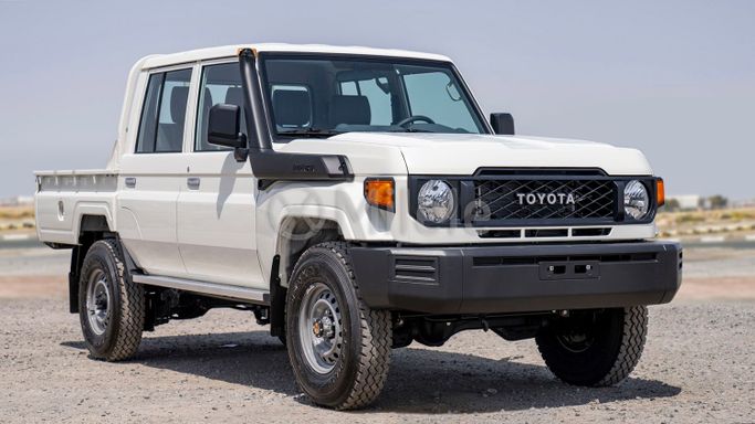 New Toyota Land Cruiser 70 Series Facelift 2, 2.8 l, 2024 in Dubai by Milele, White color. Other | AUTO.AE