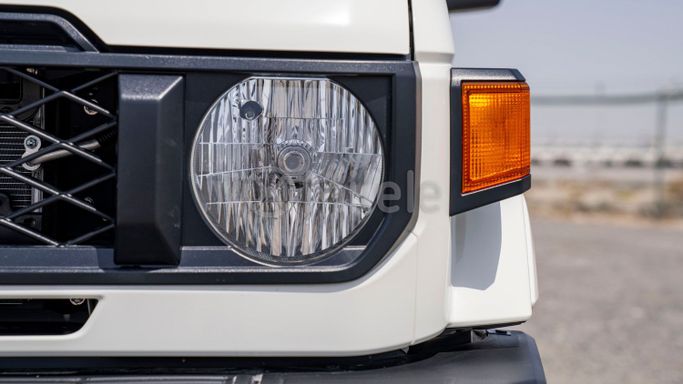 New Toyota Land Cruiser 70 Series Facelift 2, 2.8 l, 2024 in Dubai by Milele, White color. Other | AUTO.AE