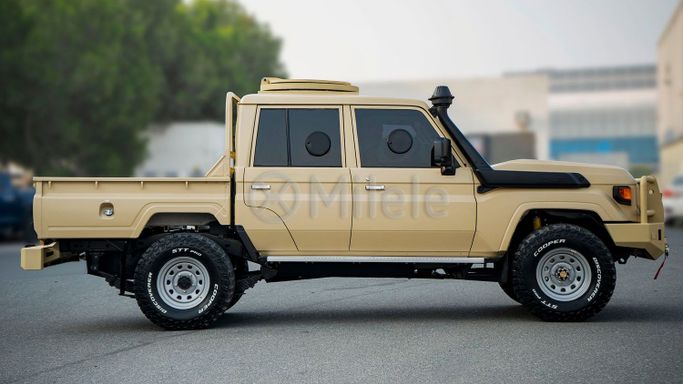 New Toyota Land Cruiser 70 Series Facelift 2, 4.0 l, 2024 in Dubai by Milele, Beige color. Other | AUTO.AE