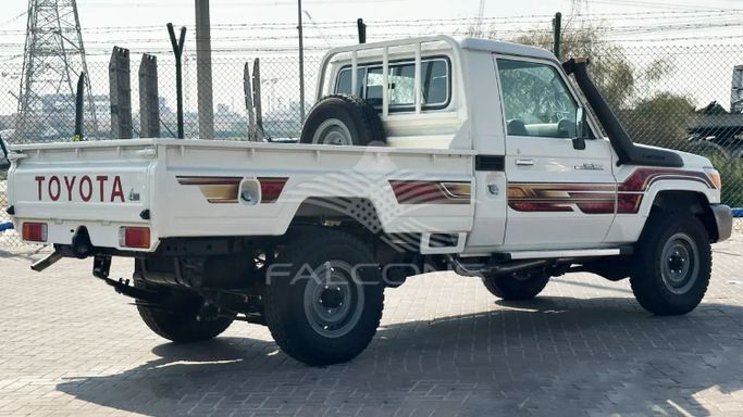 New Toyota Land Cruiser 70 Series Facelift 2, 4.5 l, 2023 in Dubai by Falcons GT Motors FZCO, White color. Other | AUTO.AE