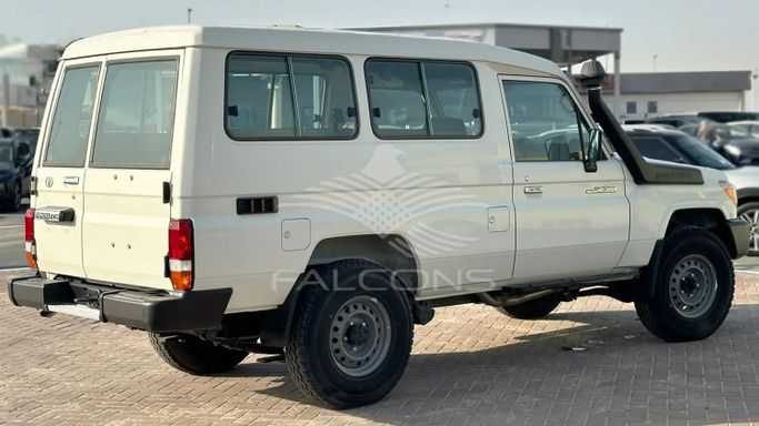 New Toyota Land Cruiser 70 Series Facelift 2, 4.5 l, 2023 in Dubai by Falcons GT Motors FZCO, White color. Other | AUTO.AE