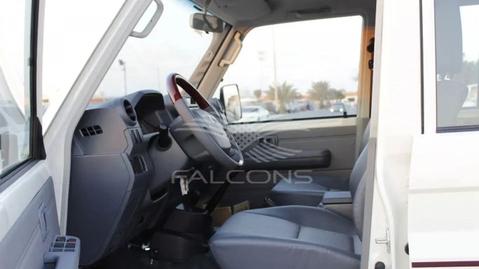 New Toyota Land Cruiser 70 Series Facelift 2, 4.0 l, 2023 in Dubai by Falcons GT Motors FZCO, White color. Other | AUTO.AE