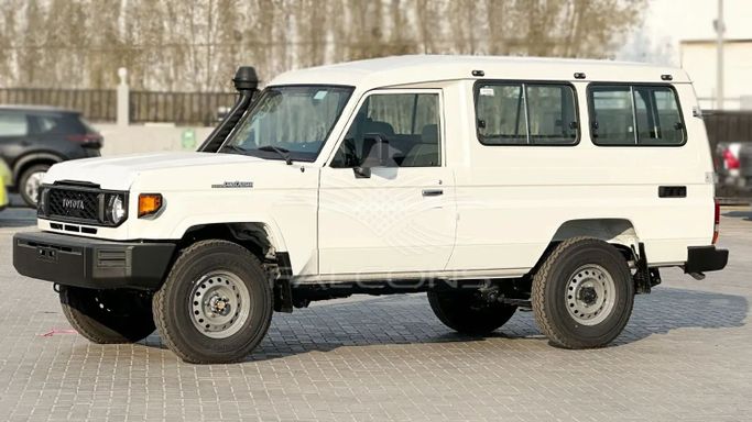 New Toyota Land Cruiser 70 Series Facelift 2, 2.8 l, 2025 in Dubai by Falcons GT Motors FZCO, White color. Other | AUTO.AE