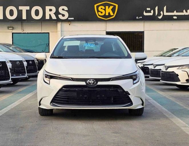 Новый Toyota Levin XII (E210) Рестайлинг, 1.8 л, 2025 в Дубае от SK Motors Белый цвет. Other | AUTO.AE