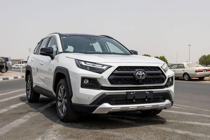 New Toyota RAV4 V (XA50), 2.0 l, 2025 in Dubai by Laith Alobaidi Motors, White color. Chinese Specs | AUTO.AE