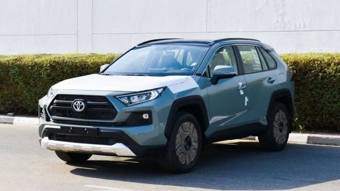 New Toyota RAV4 V (XA50), 2.5 l, 2023 in Dubai by Mohamed Hakim Motors, Grey color. GCC Specs | AUTO.AE