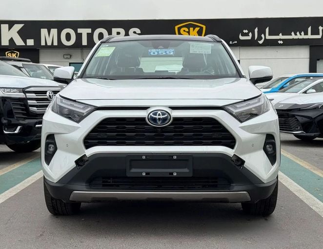 New Toyota RAV4 V (XA50), 2.5 l, 2024 in Dubai by SK Motors, White color. Chinese Specs | AUTO.AE