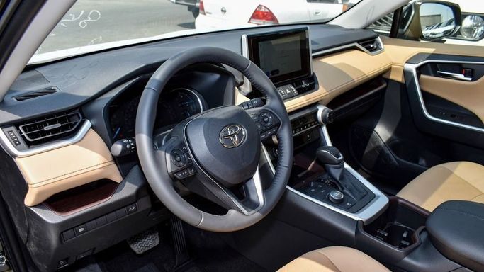 New Toyota RAV4 V (XA50), 2.5 l, 2024 in Dubai by Najem Motors, Black color. GCC Specs | AUTO.AE