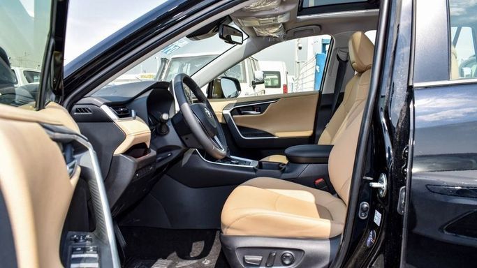 New Toyota RAV4 V (XA50), 2.5 l, 2024 in Dubai by Najem Motors, Black color. GCC Specs | AUTO.AE