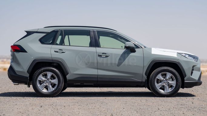 New Toyota RAV4 V (XA50), 2.0 l, 2024 in Dubai by Milele, Light Blue color. Other | AUTO.AE