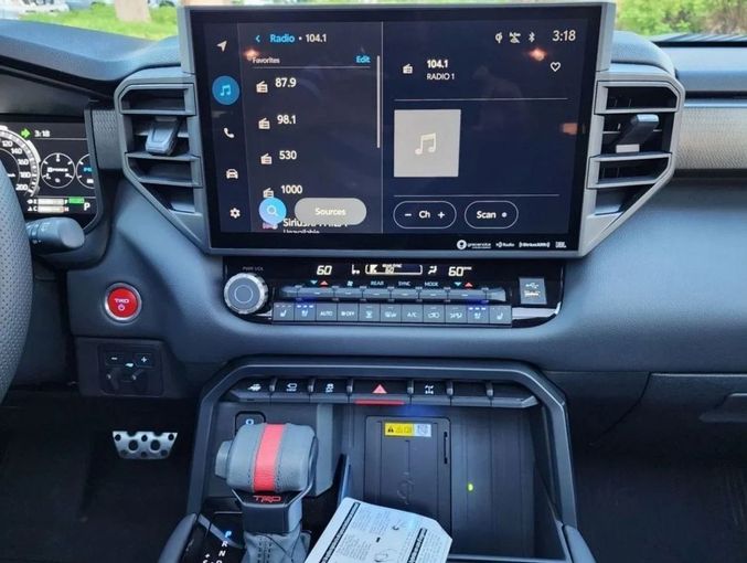 New Toyota Sequoia III, 3.4 l, 2023 in Dubai by Mohamed Hakim Motors, Black color. GCC Specs | AUTO.AE