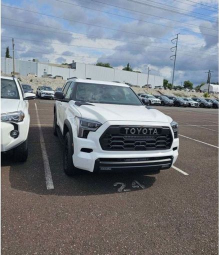 New Toyota Sequoia III, 3.4 l, 2024 in Dubai by Mohamed Hakim Motors, White color. Other | AUTO.AE