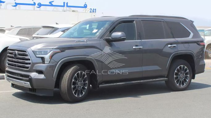New Toyota Sequoia III, 3.4 l, 2023 in Dubai by Falcons GT Motors FZCO, Grey color. Other | AUTO.AE