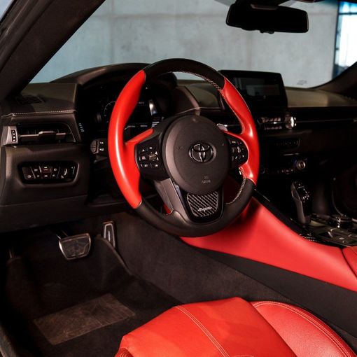 Toyota Supra V (A90), 2022 купе спорт класса в Дубае от DEIZ белый цвет | AUTO.AE
