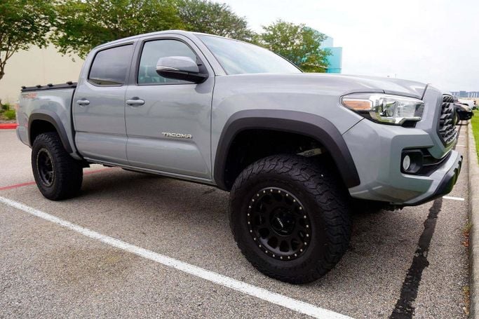 Used Toyota Tacoma III, 3.5 l, 2021 in Dubai by Best Time Motorcycles, Grey color. American Specs | AUTO.AE