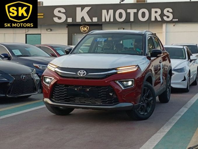 New Toyota Urban Cruiser III, 1.5 l, 2025 in Dubai by SK Motors, Red color. GCC Specs | AUTO.AE