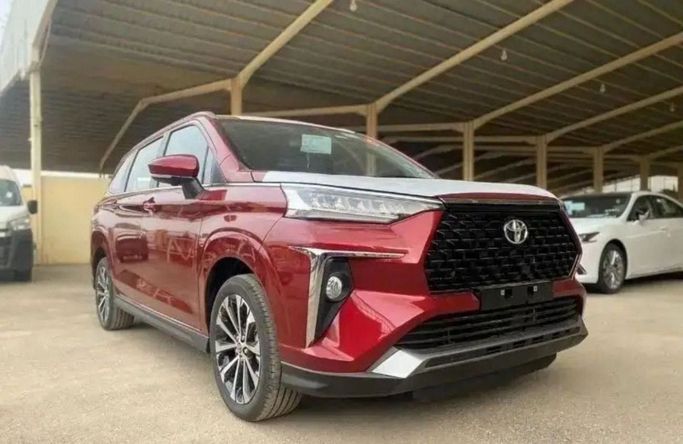 New Toyota Veloz, 1.5 l, 2023 in Dubai by Mohamed Hakim Motors, Red color. GCC Specs | AUTO.AE