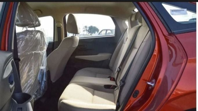 New Toyota Yaris IV, 1.5 l, 2025 in Dubai by Mohamed Hakim Motors, Orange color. GCC Specs | AUTO.AE
