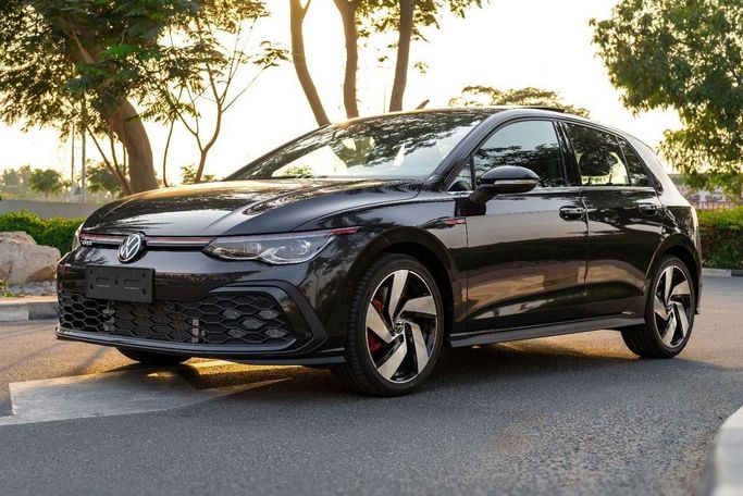 New Volkswagen Golf GTI VIII Facelift, 2.0 l, 2024 in Dubai by Altass Motors, Black color. Other | AUTO.AE