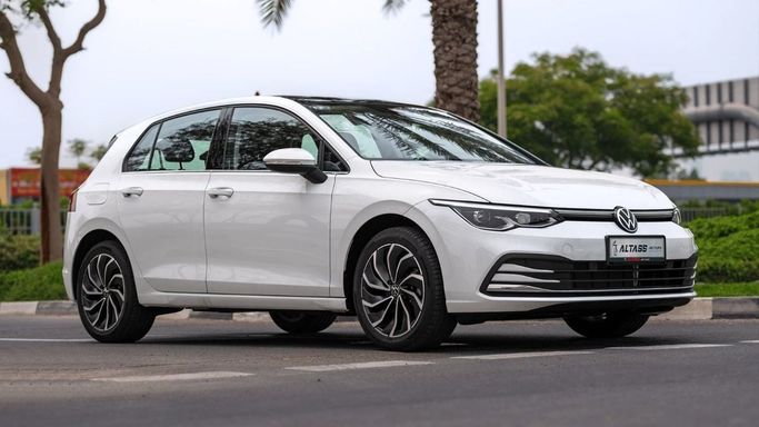 New Volkswagen Golf VIII Facelift, 1.5 l, 2024 in Dubai by Altass Motors, White color. Other | AUTO.AE