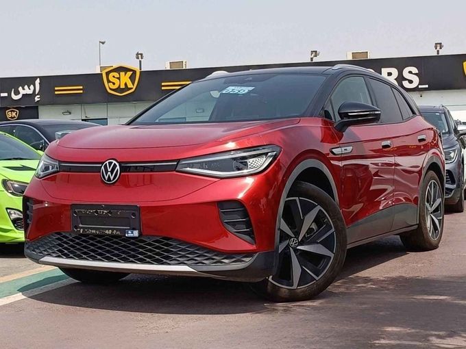 New Volkswagen ID.4, 2020 in Dubai by SK Motors, Red color. Other | AUTO.AE