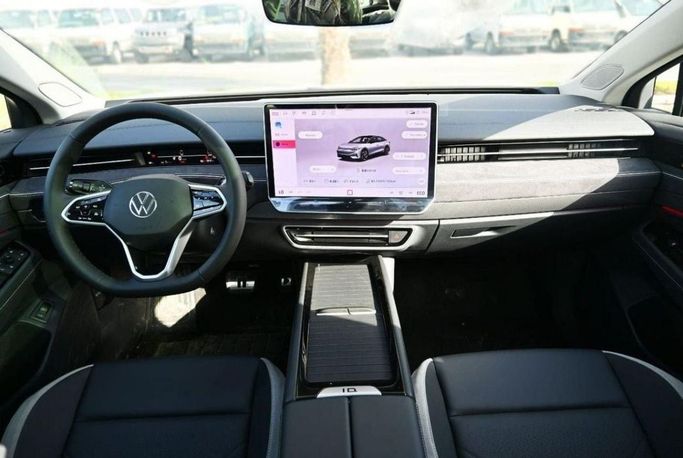 New Volkswagen ID.7, 2024 in Dubai by Mohamed Hakim Motors, White color. Chinese Specs | AUTO.AE