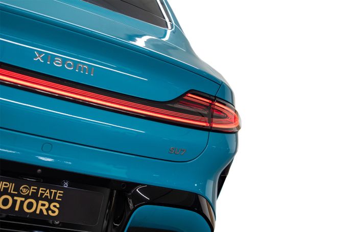 Новый Xiaomi SU7, 2024 в Дубае от PUPIL OF FATE MOTORS Голубой цвет. Other | AUTO.AE