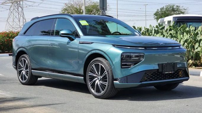 Новый Xpeng G9, 2024 в Дубае от Alwan Global Cars Зеленый цвет. Other | AUTO.AE