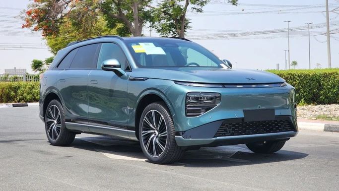 Новый Xpeng G9, 2024 в Дубае от Alwan Global Cars Зеленый цвет. Other | AUTO.AE