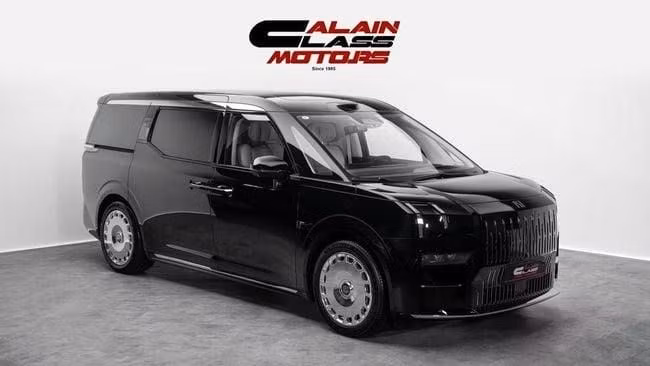 New Zeekr 009 I Facelift, 2025 in Dubai by Al Ain Class Motors, Black color. Chinese Specs | AUTO.AE