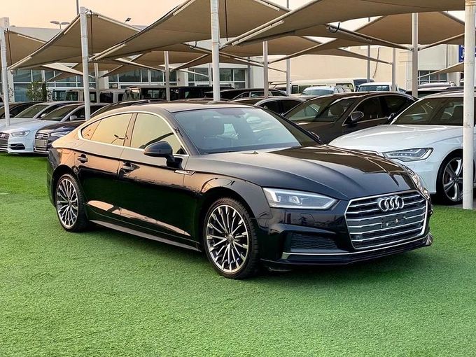 Подержанный Audi A5 40 TFSI II (F5) Рестайлинг, 2.0 л, 2019 в Шардже от Ahmad alkhodari Motors Черный цвет. GCC | AUTO.AE